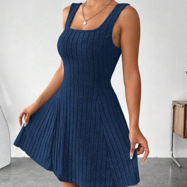 Rosgrove | Women - Sweater Dress - Ribbed Cutout Style