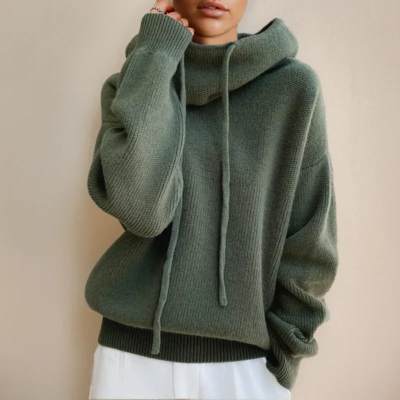 Rosgrove | Women - Oversized Turtleneck Sweater - Wool Mix
