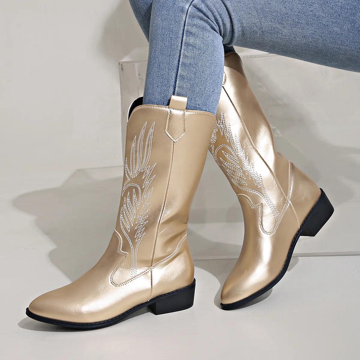 Rosgrove | Women - Cowboy Boots - Soft Stylish Design