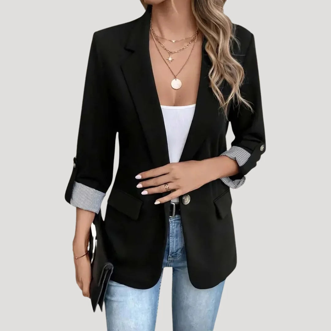 Rosgrove | Women - Blazer - Tailored Fit Roll-Up Sleeves