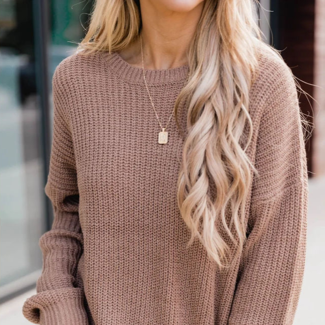 Rosgrove | Women - Ribbed Knit Jumper - Relaxed Fit