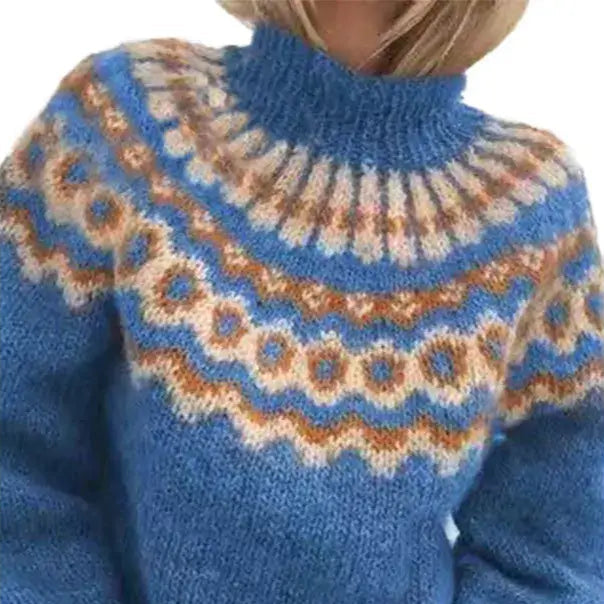 Rosgrove | Women - Turtleneck Jumper - Norwegian Style