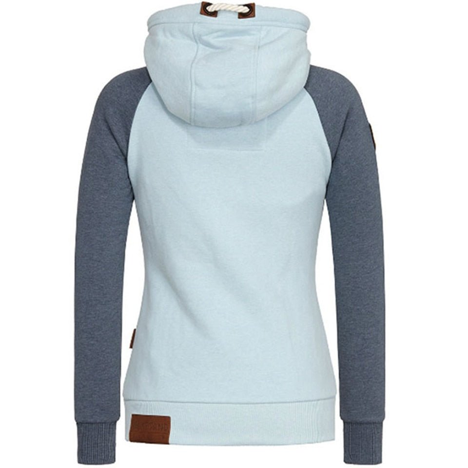 Rosgrove | Women - Zip-Up Knitted Hoodie - Long Sleeve