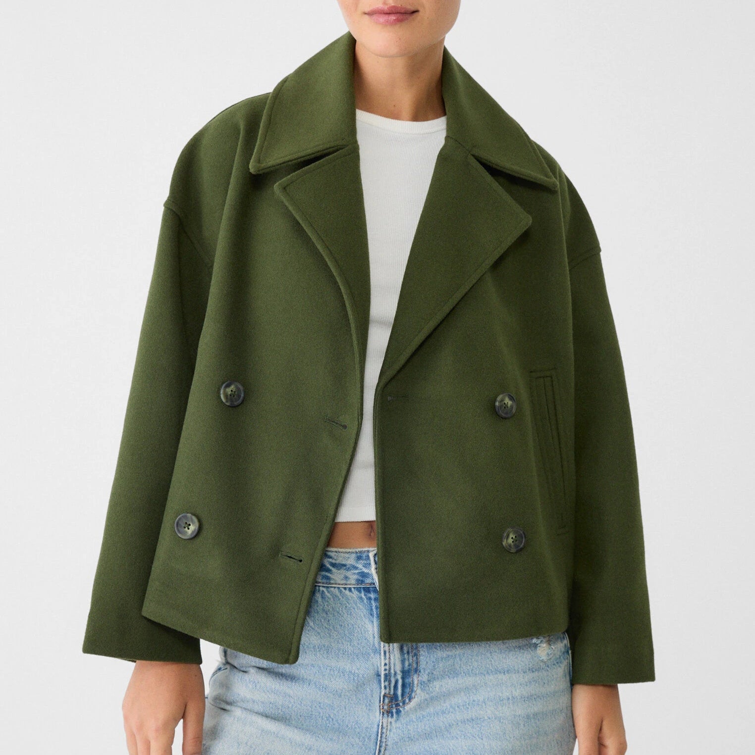 Rosgrove | Women - Short Jacket - Double Breasted Style