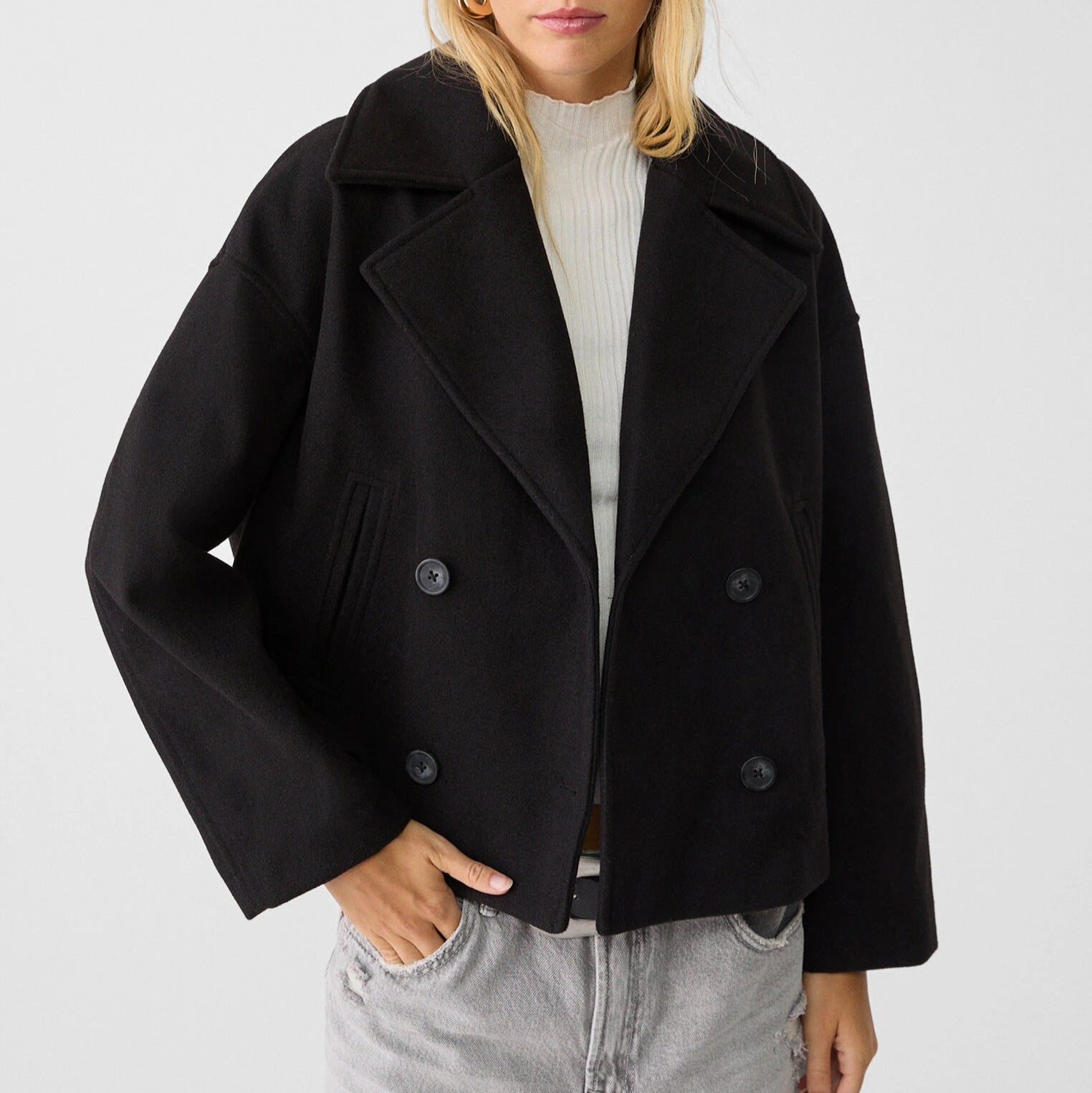 Rosgrove | Women - Short Jacket - Double Breasted Style