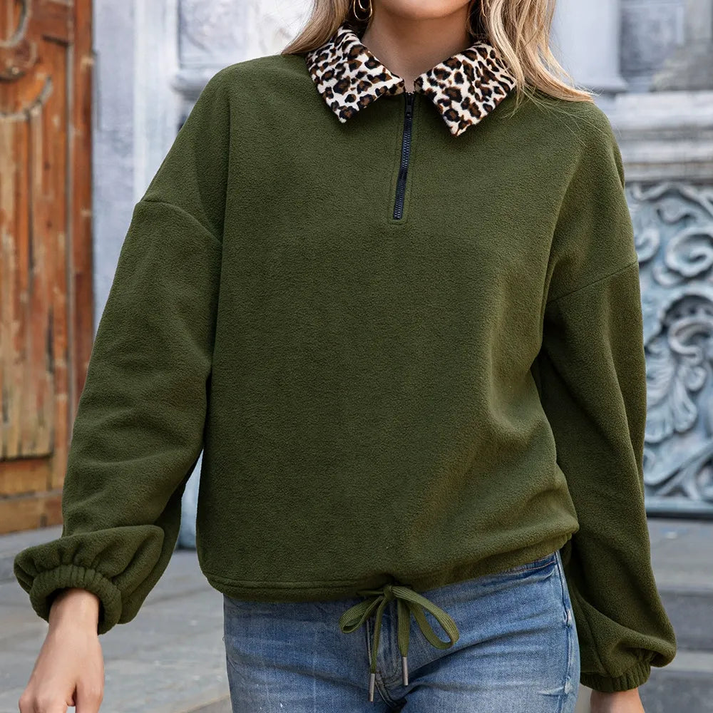 Rosgrove | Women - Fleece Jumper - Faux Fur Collar