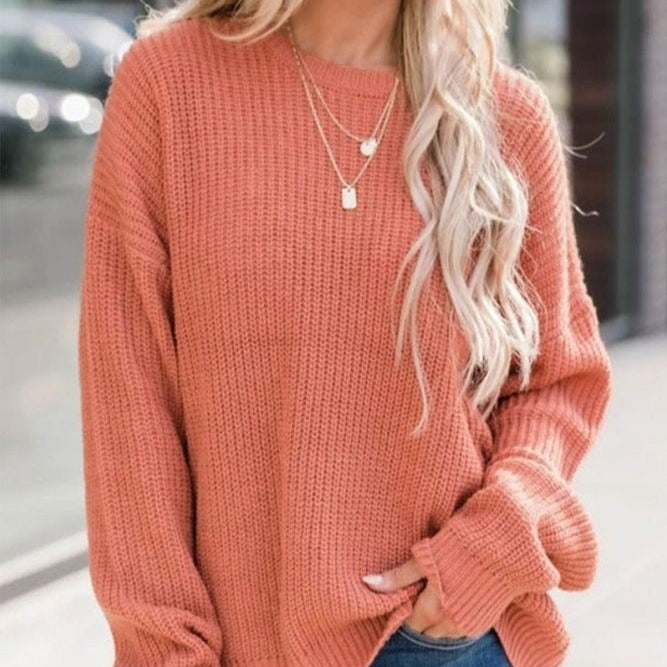 Rosgrove | Women - Ribbed Knit Jumper - Relaxed Fit