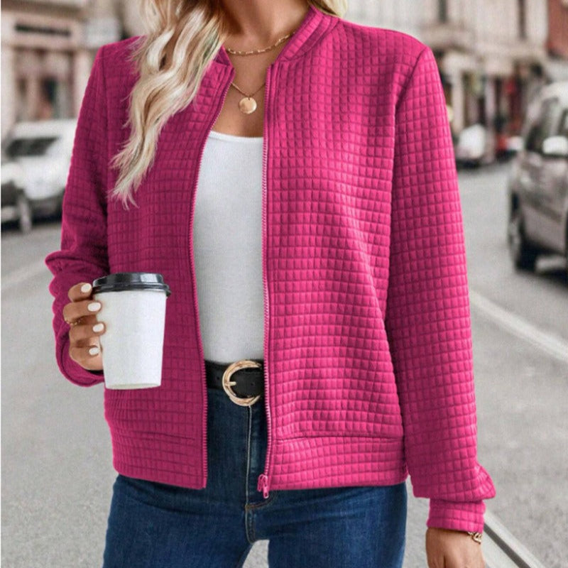 Rosgrove | Women - Quilted Jacket - Relaxed Fit - Zipper Front