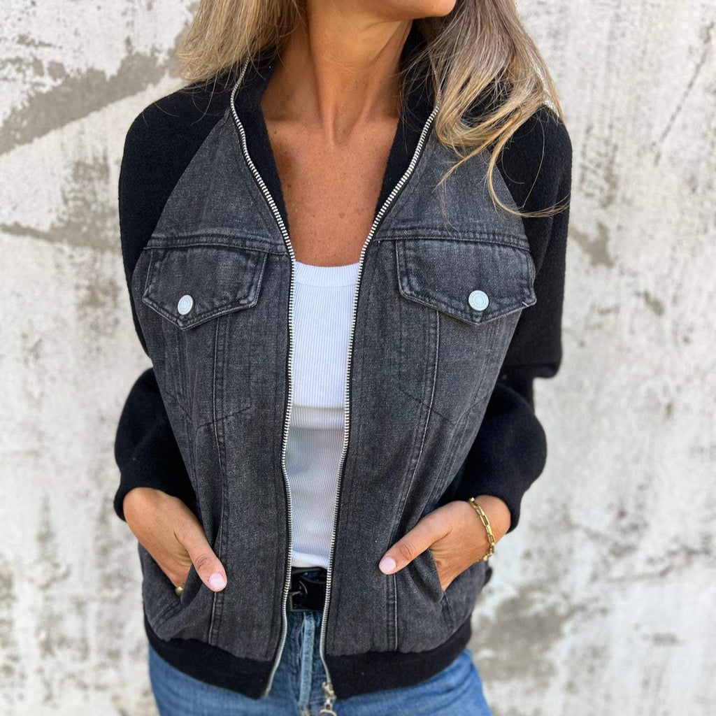 Rosgrove | Women - Denim Jacket - Classic Casual Style