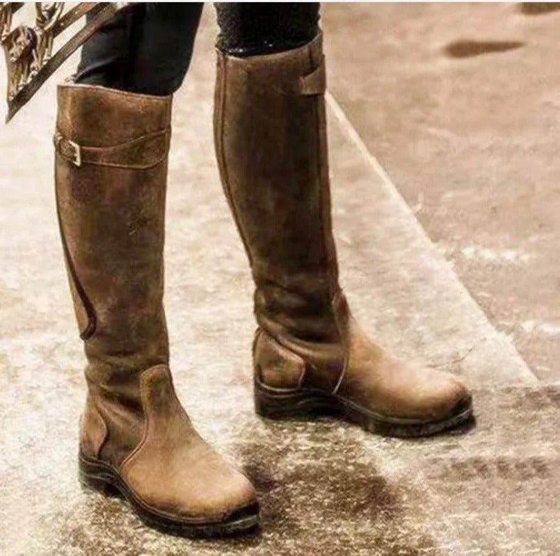 Rosgrove | Women’s - Knee High Boots - Waterproof Grip Sole