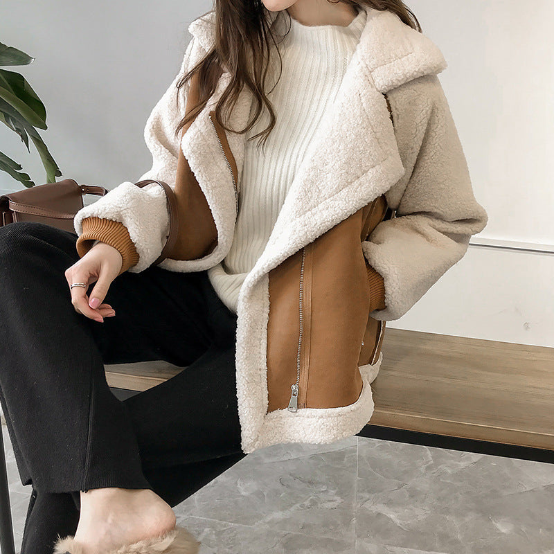 Rosgrove | Women - Oversized Soft Faux Shearling Coat