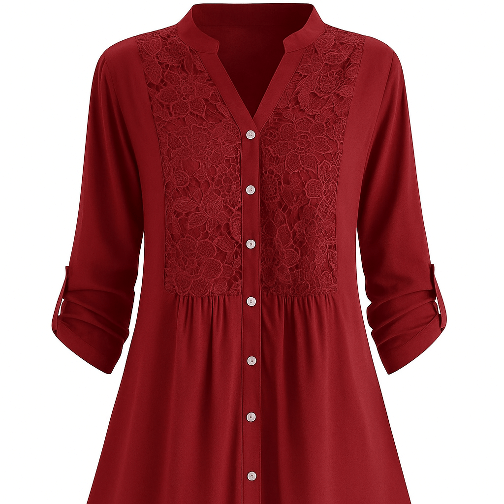 Rosgrove | Women - Blouse - Plus Size - Casual Elegance
