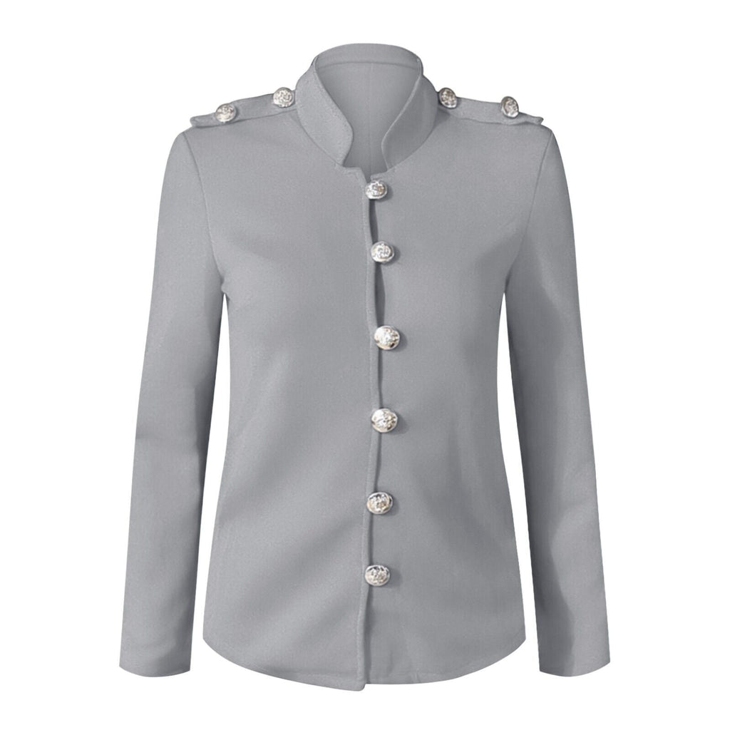 Rosgrove | Women - Button-Front Jacket – Casual Style