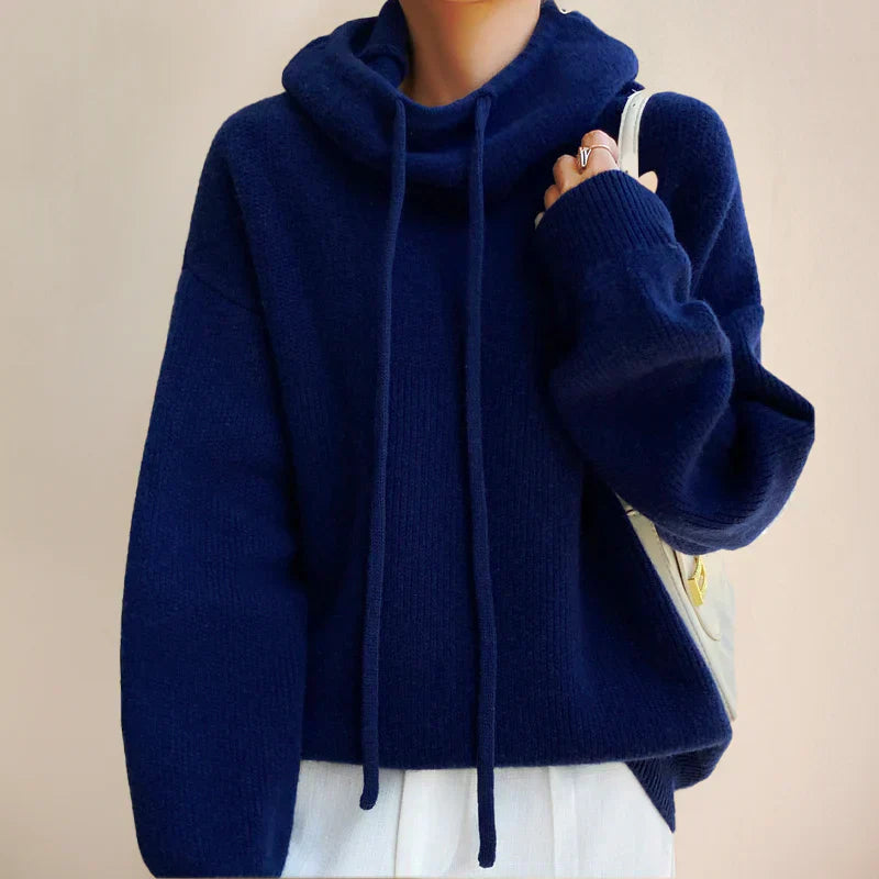 Rosgrove | Women - Oversized Turtleneck Sweater - Wool Mix