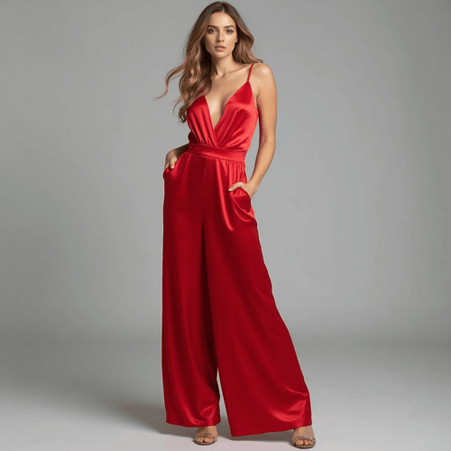 Rosgrove | Elegant Tailored Fit Jumpsuit
