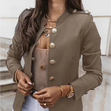 Rosgrove | Women - Button-Front Jacket – Casual Style