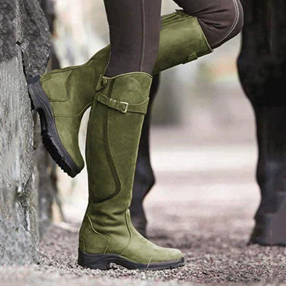 Rosgrove | Women’s - Knee High Boots - Waterproof Grip Sole